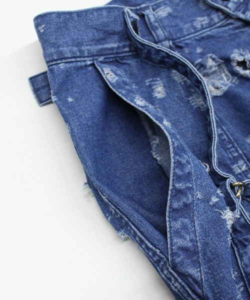 RNA(アールエヌエー)の「R4162 サスペンダータックパンツ(その他パンツ・レディース・ライトブルー・MEDIUM)」の19枚目の写真