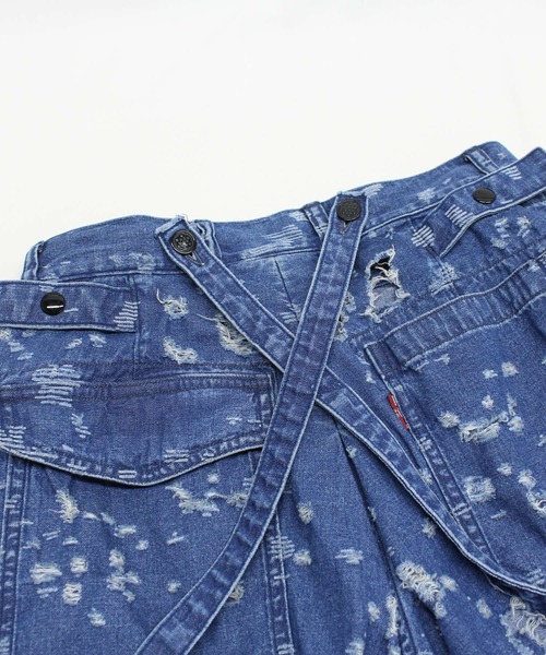 RNA(アールエヌエー)の「R4162 サスペンダータックパンツ(その他パンツ・レディース・ライトブルー・MEDIUM)」の22枚目の写真