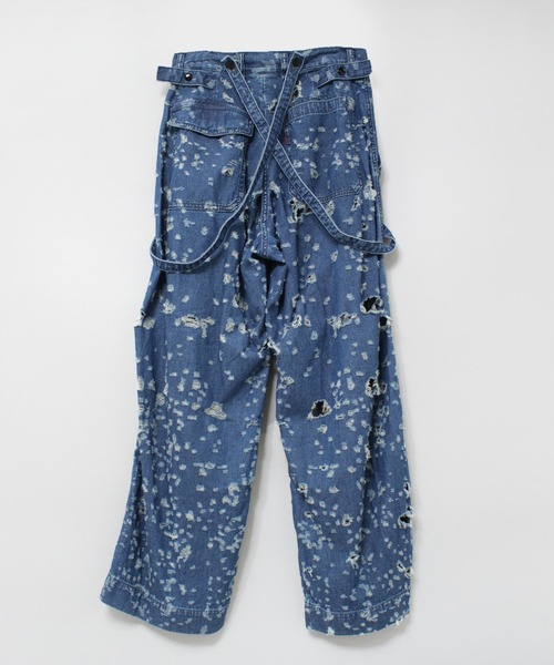 RNA(アールエヌエー)の「R4162 サスペンダータックパンツ(その他パンツ・レディース・ライトブルー・MEDIUM)」の3枚目の写真