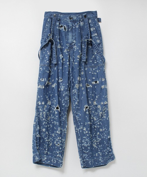 RNA(アールエヌエー)の「R4162 サスペンダータックパンツ(その他パンツ・レディース・ライトブルー・MEDIUM)」の2枚目の写真