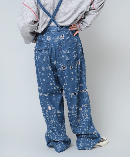 RNA(アールエヌエー)の「R4162 サスペンダータックパンツ(その他パンツ・レディース・ライトブルー・MEDIUM)」の6枚目の写真