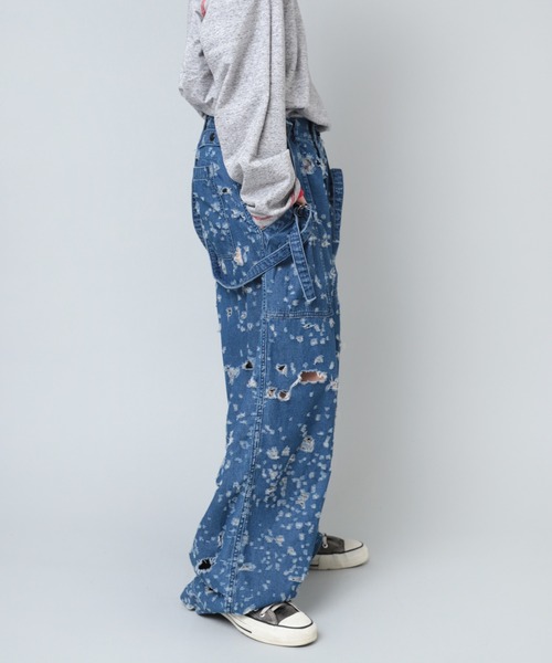 RNA(アールエヌエー)の「R4162 サスペンダータックパンツ(その他パンツ・レディース・ライトブルー・MEDIUM)」の5枚目の写真