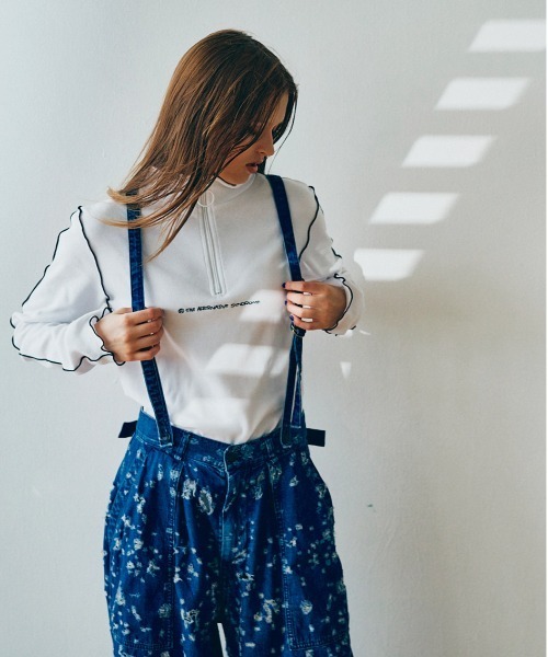 RNA(アールエヌエー)の「R4162 サスペンダータックパンツ(その他パンツ・レディース・ライトブルー・MEDIUM)」の15枚目の写真