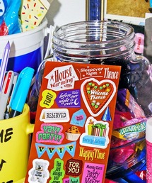 THENCE(デンス)のTHENCE/VARIETYミニステッカー/韓国雑貨/ 2990786(ステッカー/テープ)