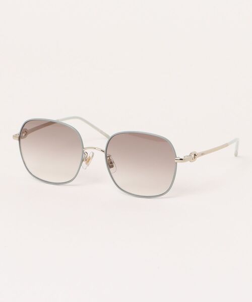 FURLA(フルラ)の「【FURLA/フルラ】スクエア サングラス SFU749J 0SN9(サングラス・レディース・ゴールド/グリーン・FREE)」の1枚目の写真