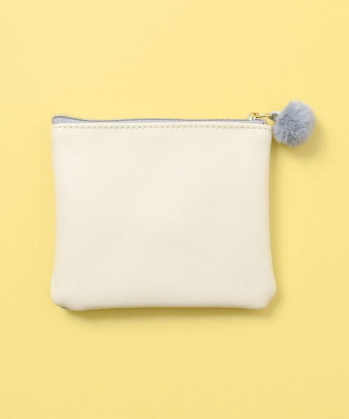 ネコ/チンチラ/ウサギ/ミニフラットポーチ（ポーチ）｜Flowering