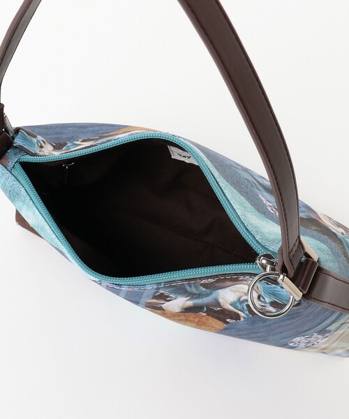 Ray BEAMS（レイビームス）の「Ray BEAMS / プリント バッグ（ハンドバッグ・レディース・ピンク/ブラウン・ONE SIZE）」の22枚目の写真