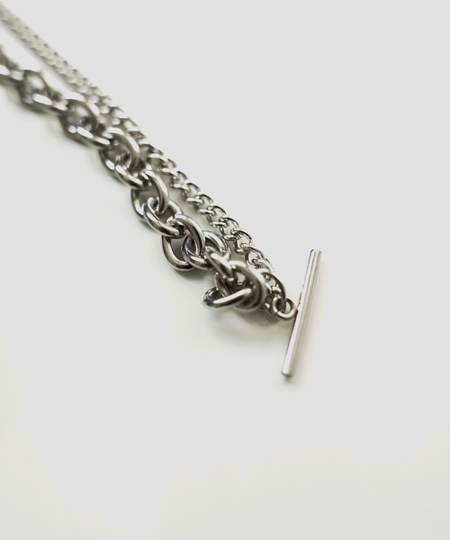 SBG（エスビー）の「SBG コンビネーションマンテルネックレス（ネックレス・メンズ・シルバー・FREE）」の14枚目の写真