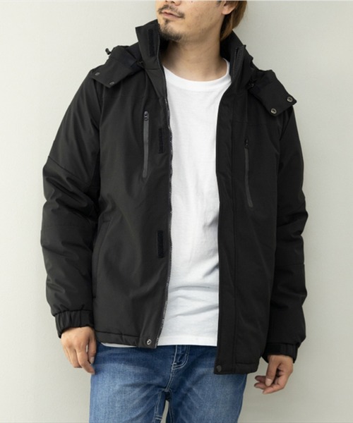 STYLEBLOCK（スタイルブロック）の「フェイクダウンジャケット（ダウンジャケット/コート・メンズ・ベージュ/カーキ/ブラック/ネイビー・LL/M/L）」の2枚目の写真