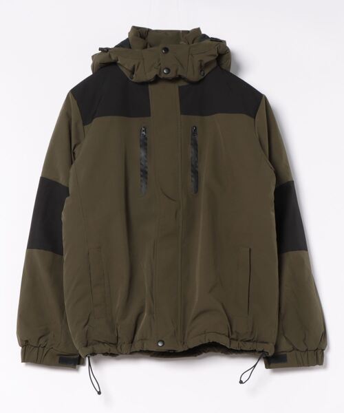 STYLEBLOCK（スタイルブロック）の「フェイクダウンジャケット（ダウンジャケット/コート・メンズ・ベージュ/カーキ/ブラック/ネイビー・LL/M/L）」の10枚目の写真
