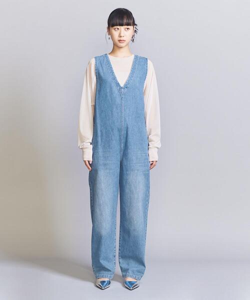 ビューティアンドユース　オールインワン　新品 BEAUTY&YOUTH UNITED ARROWS - 【BLACK】ハートネック ジップ