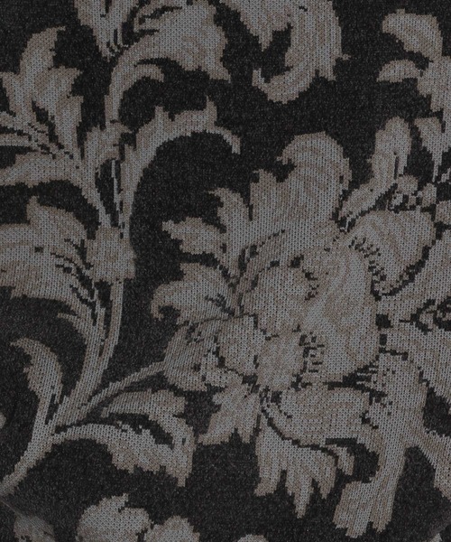 HARE（ハレ）の「レトロフラワーモールハーフZIPニット(HARE)（ニット/セーター・メンズ・グレー/ブルー/ブラック・FREE）」の19枚目の写真