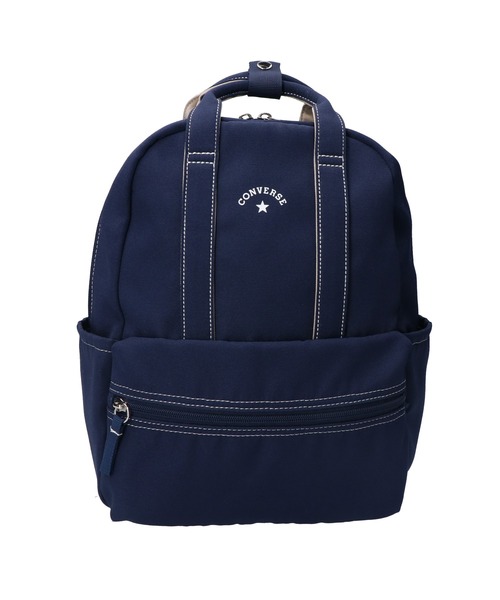 CONVERSE（コンバース）の「【CONVERSE/コンバース】CV CIRCLE MINI BACKPACK  サークルミニバッグ（バックパック/リュック・メンズ・ネイビー/グレー/カーキ/ホワイト/ブラック・FREE）」の5枚目の写真