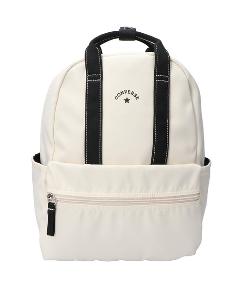 CONVERSE（コンバース）の「【CONVERSE/コンバース】CV CIRCLE MINI BACKPACK  サークルミニバッグ（バックパック/リュック・メンズ・ネイビー/グレー/カーキ/ホワイト/ブラック・FREE）」の2枚目の写真