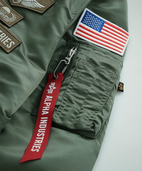 ALPHA（アルファ）の「L-2B JAPANスペック AIR CREW /ライトMA-1