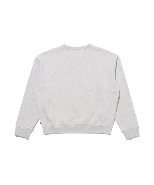 Levi's（リーバイス）の「Levi's/リーバイス クルーネック スウェットシャツ グレー HEATHER GRAY（スウェット・レディース・グレー・M/S/XS）」の2枚目の写真