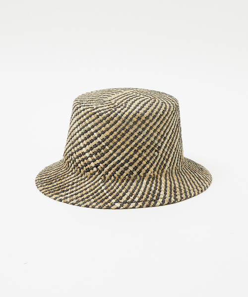 ABAHOUSE(アバハウス)の「【RUBEN/ルーベン】MIX BUCKET HAT/バケットハット(ハット・メンズ・ブラック/キャメル・フリー)」の8枚目の写真