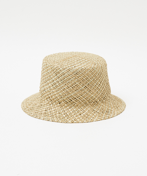 ABAHOUSE(アバハウス)の「【RUBEN/ルーベン】MIX BUCKET HAT/バケットハット(ハット・メンズ・ブラック/キャメル・フリー)」の5枚目の写真