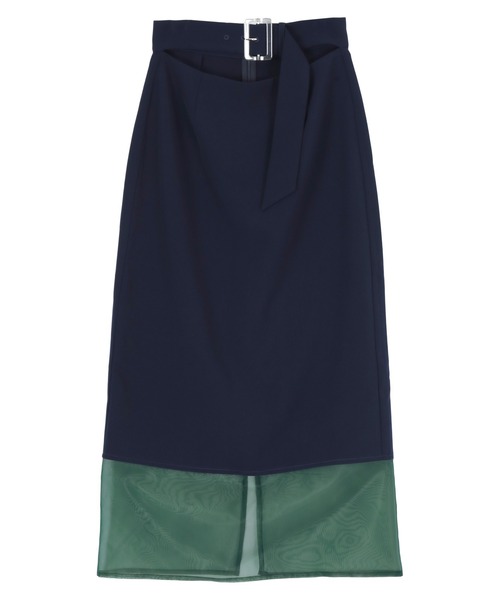 miette（ミエット）の「ウエストカッティングスカート（スカート・レディース・ブラック/ネイビー・FREE）」の19枚目の写真