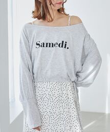 MAJESTIC LEGON（マジェスティックレゴン）の「ロゴワンショルトップス（Tシャツ/カットソー）」