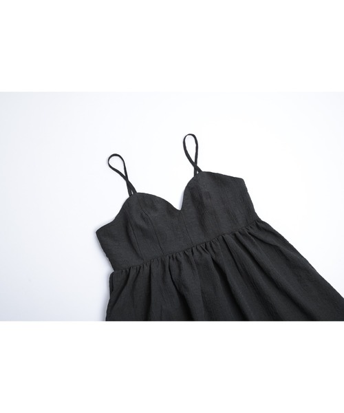 AMELY(エミリー)の「ジャガードキャミワンピース(ワンピース・レディース・アイボリー/ブラック・M/L)」の15枚目の写真