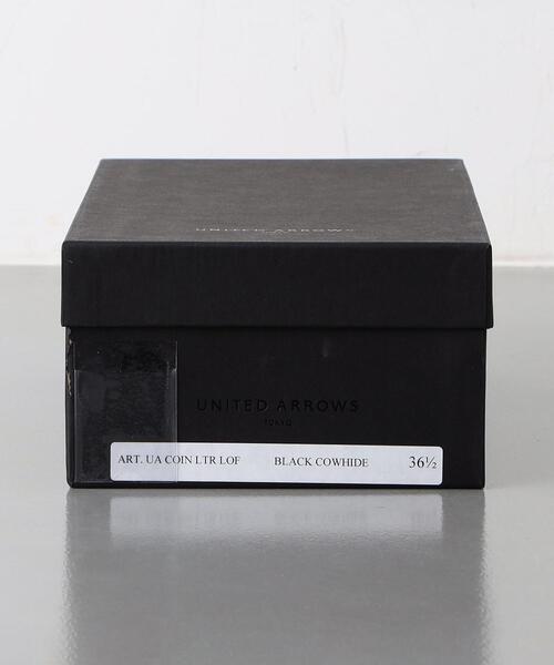 UNITED ARROWS（ユナイテッドアローズ）の「レザー コインローファー（ローファー・レディース・ブラック・35/35h/36/36h/37/37h/38）」の11枚目の写真