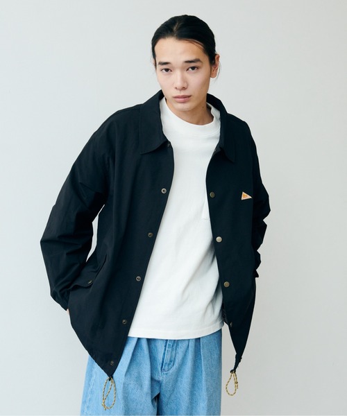 KELTY（ケルティ）の「Field Jacket / 撥水コーチジャケット（ブルゾン・レディース・セージグリーン/ブラック/ベージュ/ライトブルー/ネイビー・M/L/XL/S）」の12枚目の写真