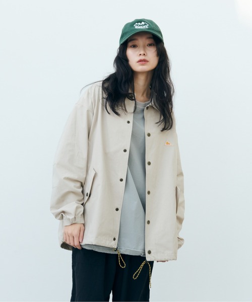 KELTY（ケルティ）の「Field Jacket / 撥水コーチジャケット（ブルゾン・レディース・セージグリーン/ブラック/ベージュ/ライトブルー/ネイビー・M/L/XL/S）」の14枚目の写真