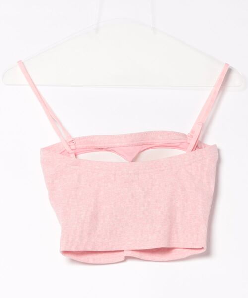 PAGEBOY(ページボーイ)の「<カップ付き>フロントシャーリングショートキャミ(キャミソール・レディース・ピンク/ブルー系その他/ブラック・FREE)」の17枚目の写真