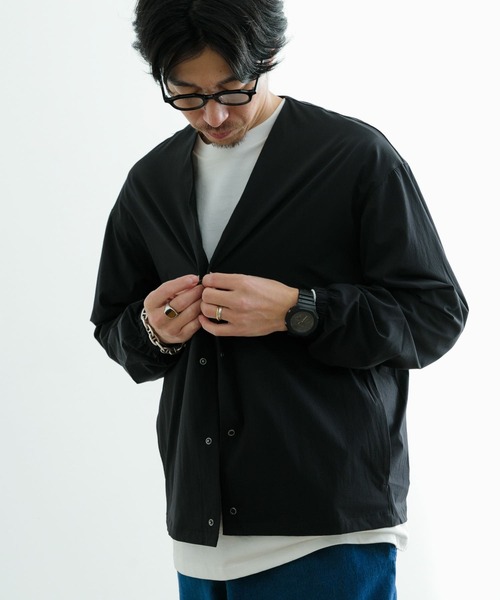 【ICESUMMER】【接触冷感】ボタンカーディガン ICESUMMER】【接触冷感】ボタンカーディガン（カーディガン