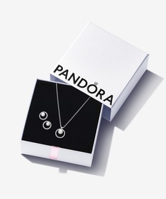 ペアー カット ネックレス & ピアス セット（ピアス（両耳用