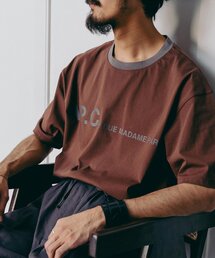 A.P.C. | 【A.P.C. / アーペーセー】別注 オーバーサイズ プリント トリムTシャツ(Tシャツ/カットソー)