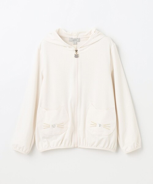 ANY（エニィ）の「サラサラ UVカット パーカー（その他アウター・キッズ・サックスブルー系/アイボリー系/ライラック系8・110/130/120）」の13枚目の写真