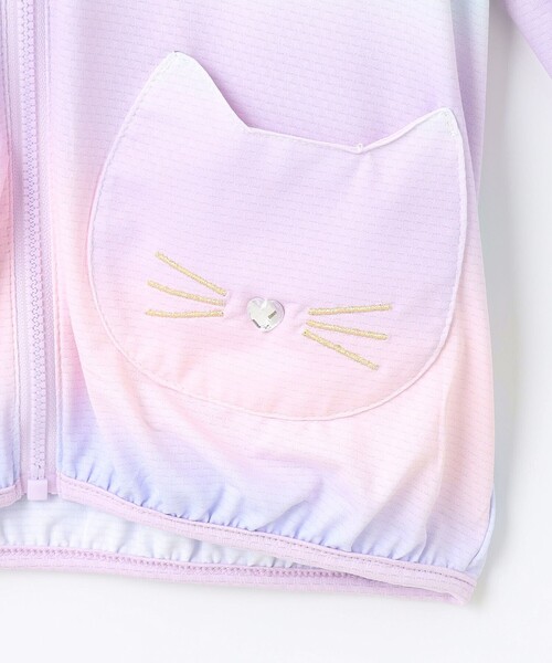 ANY（エニィ）の「サラサラ UVカット パーカー（その他アウター・キッズ・サックスブルー系/アイボリー系/ライラック系8・110/130/120）」の19枚目の写真