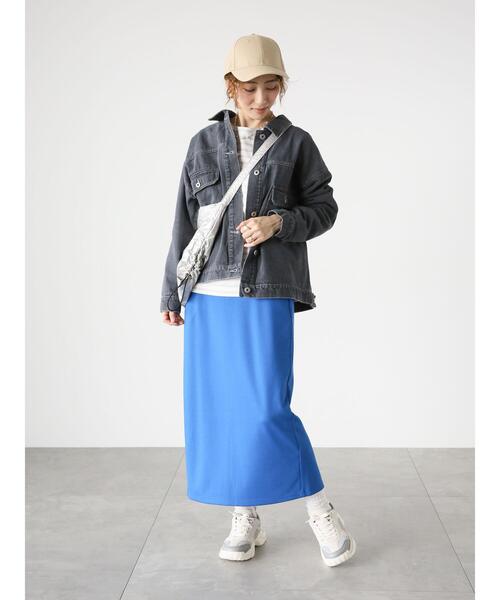 Lugnoncure（ルノンキュール）の「ボーダー長袖カットソー（Tシャツ/カットソー・レディース・オフホワイト/ブルー/ブラック/グレー・F）」の10枚目の写真