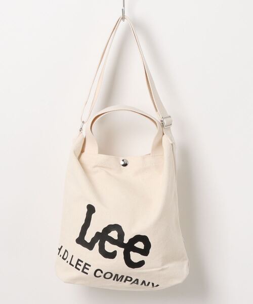 セール】Lee/リー BIG ナナメプリント Mサイズ キャンバス 2WAY