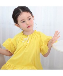 n.o.u.s（ノウズ）の「n.o.u.s スモッキング刺繍Ｔシャツ（半袖（Tシャツ/カットソー）」