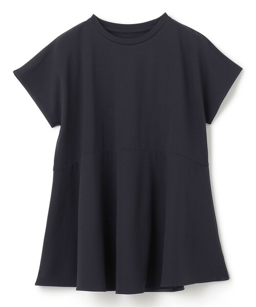 UNFILO(アンフィーロ)の「BEAUTY FORM ペプラムTシャツ(Tシャツ/カットソー・レディース・ホワイト系/グレー系/ベージュ系2/ネイビー系2/サックスブルー系/イエロー系/ブラック系・X-LARGE/XX-LARGE)」の12枚目の写真
