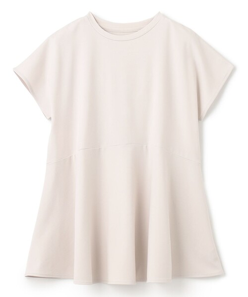 UNFILO(アンフィーロ)の「BEAUTY FORM ペプラムTシャツ(Tシャツ/カットソー・レディース・ホワイト系/グレー系/ベージュ系2/ネイビー系2/サックスブルー系/イエロー系/ブラック系・X-LARGE/XX-LARGE)」の15枚目の写真