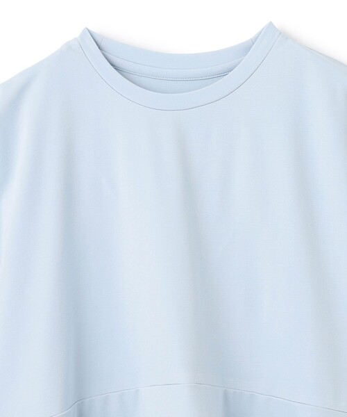 UNFILO(アンフィーロ)の「BEAUTY FORM ペプラムTシャツ(Tシャツ/カットソー・レディース・ホワイト系/グレー系/ベージュ系2/ネイビー系2/サックスブルー系/イエロー系/ブラック系・X-LARGE/XX-LARGE)」の18枚目の写真
