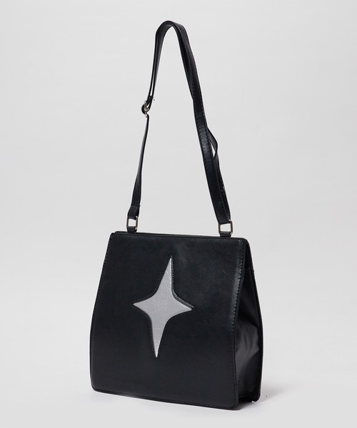 ccロゴ ショルダーバック Theater code（シアターコード）の「△cross logo shoulder bag
