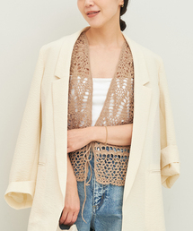 plage（プラージュ）の「crochet gilet ベスト（ベスト）」 - WEAR