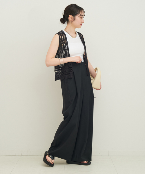 plage（プラージュ）の「crochet gilet ベスト（ベスト）」 - WEAR