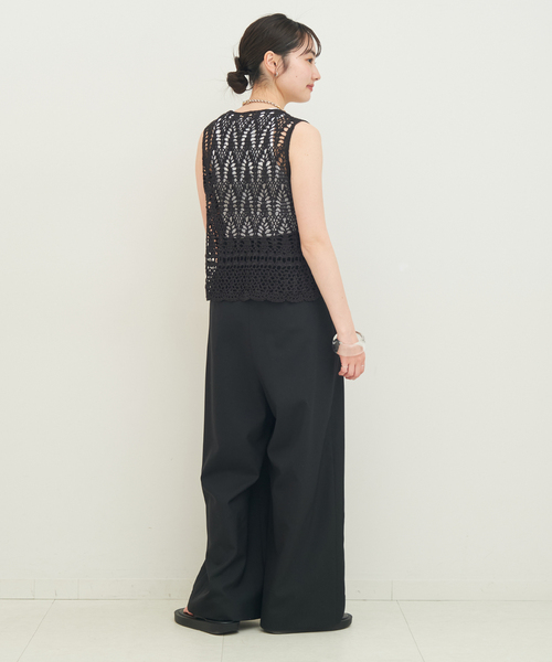 plage（プラージュ）の「crochet gilet ベスト（ベスト）」 - WEAR