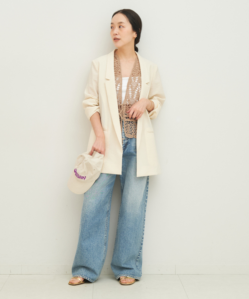Plage nallow collar ジャケット セール】nallow collar ジャケット（その他アウター）｜Plage