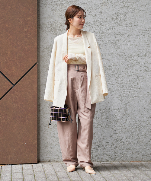 Plage nallow collar ジャケット