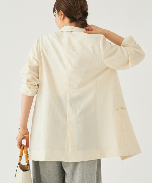 Plage nallow collar ジャケット セール】nallow collar ジャケット（その他アウター）｜Plage