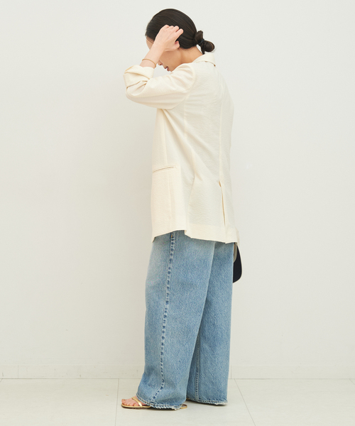 Plage nallow collar ジャケット セール】nallow collar ジャケット（その他アウター）｜Plage