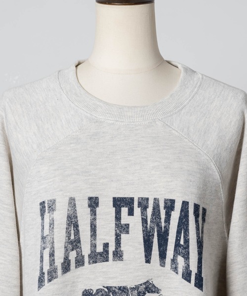 anoco no oheya（アノコノオへヤ）の「HALF WAY DECENT 1996 " sweat（スウェット・レディース・ライトグレー/ライトブルー/ライトグリーン・FREE）」の12枚目の写真
