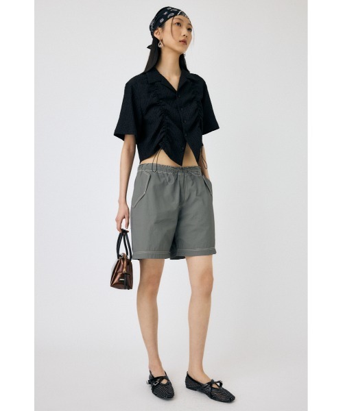 MOUSSY(マウジー)の「SUCKER CHECK シャツ ブラウス(シャツ/ブラウス・レディース・ライトイエロー/ブラック/ブルー・FREE)」の22枚目の写真